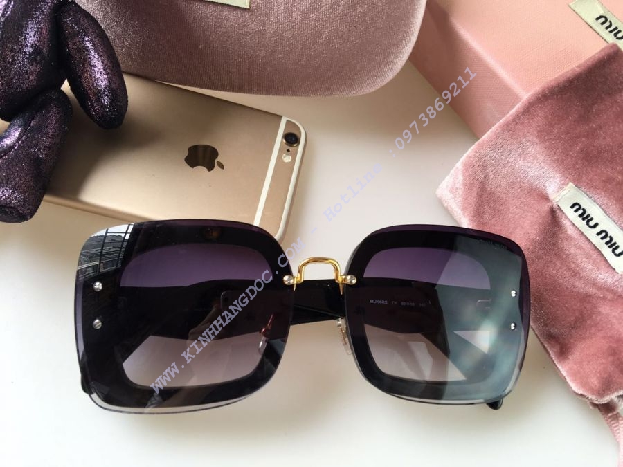 KÍNH NỮ MIU MIU CAO CẤP 2016 - MIU MIU SMU06RS BLACK
