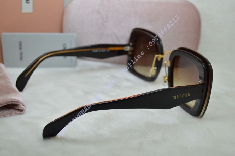 KÍNH NỮ MIU MIU CAO CẤP 2016 - MIU MIU SMU06RS BROWN