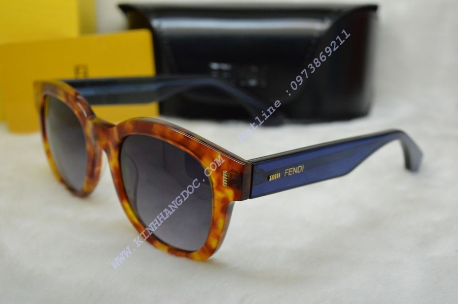 KÍNH MẮT NỮ FENDI FF 0026/S (GỌNG ĐỒI MỒI-XANH)