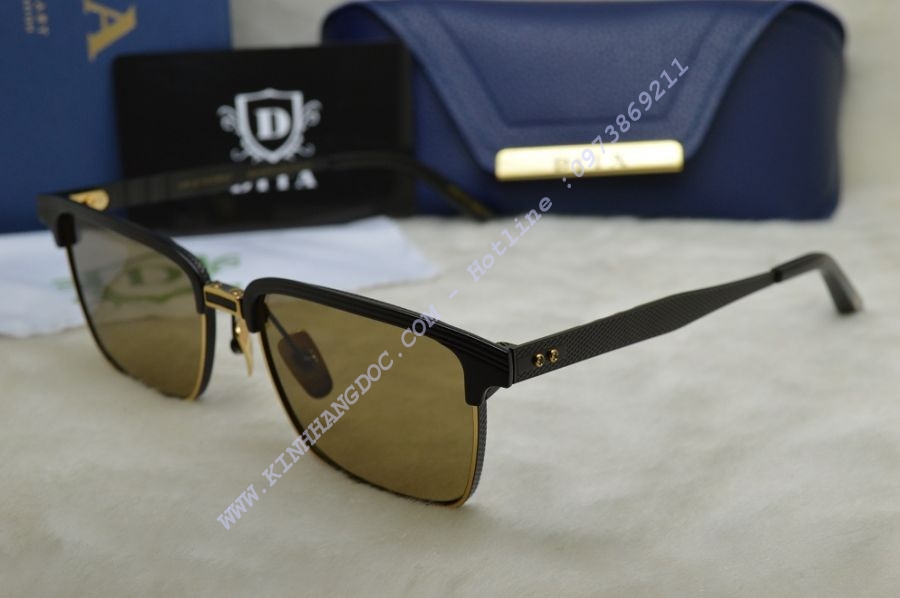 KÍNH MẮT NAM DITA ARISTOCRAT ALUMINUM DRX-2076 BLACK GOLD