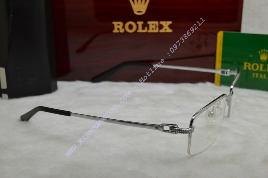 GỌNG KÍNH CẬN ROLEX 12K SILVER K116235
