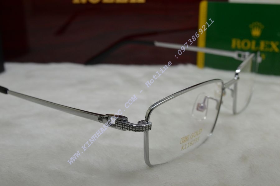 GỌNG KÍNH CẬN ROLEX 12K SILVER K116235