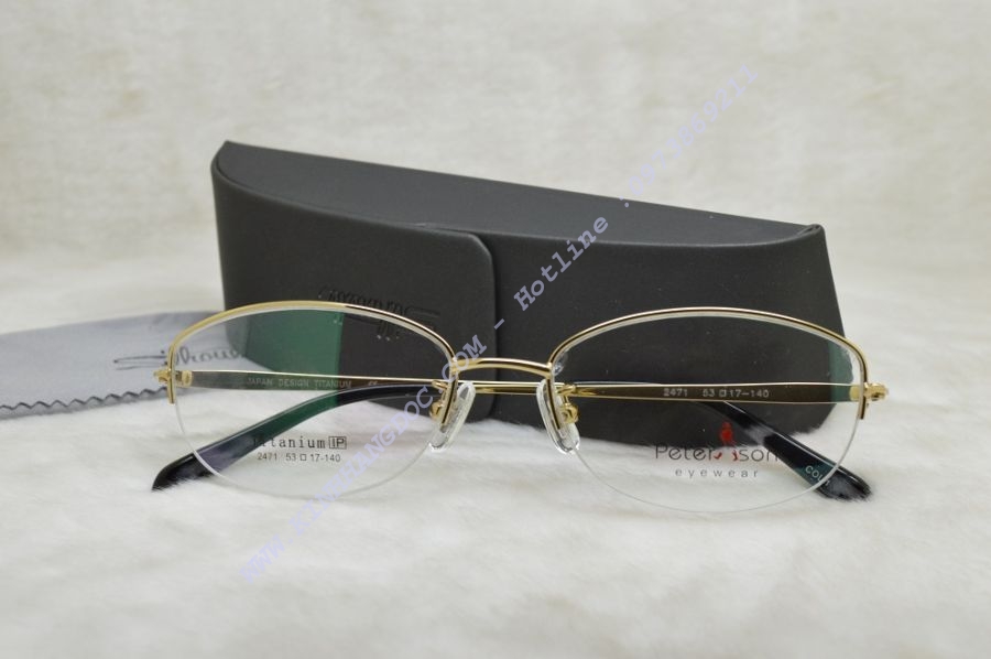 GỌNG KÍNH NỮ PETERSON PURE TITAN 2471