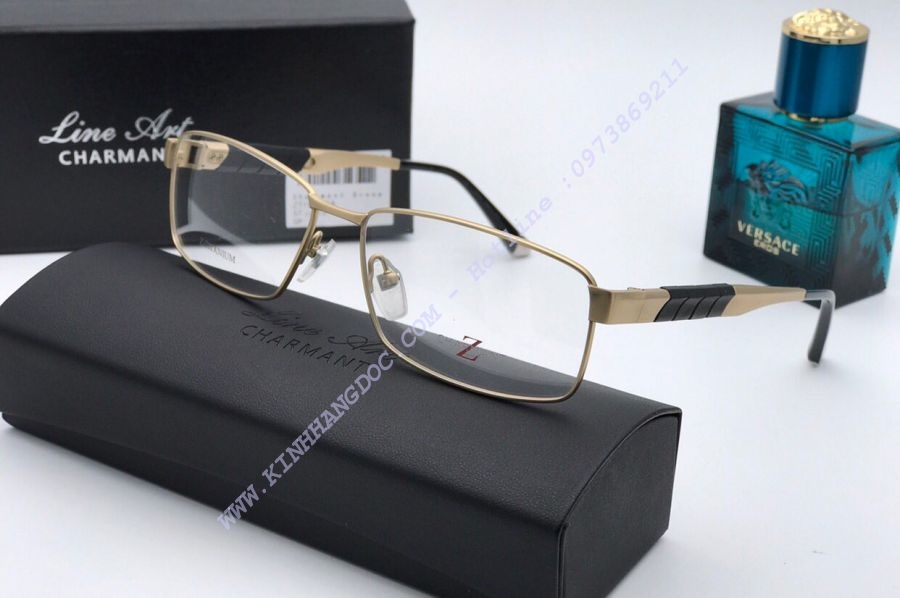 GỌNG KÍNH CẬN CHARMANT Z-TITANIUM ZT19836A GOLD - MADE IN JAPAN