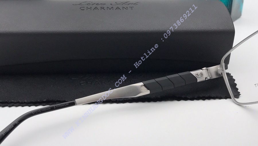 GỌNG KÍNH CẬN CHARMANT Z-TITANIUM ZT19836A SILVER - MADE IN JAPAN