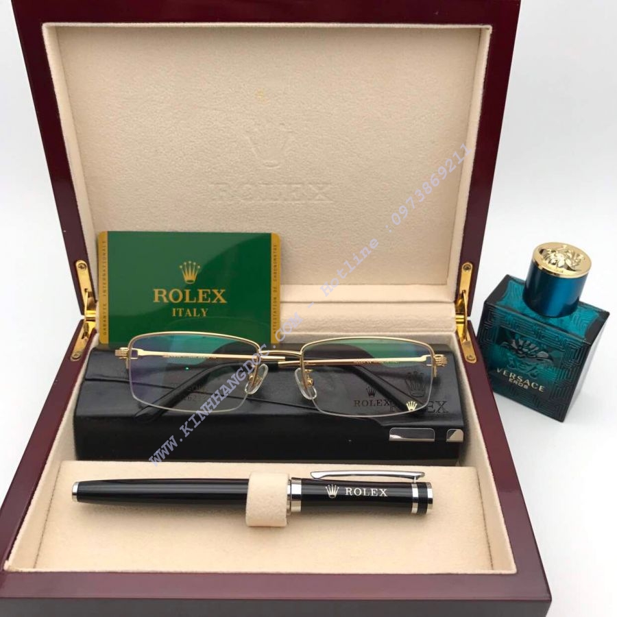GỌNG KÍNH ROLEX TITAN MẠ VÀNG 12K GOLD - ROLEX 12K GOLD K116233