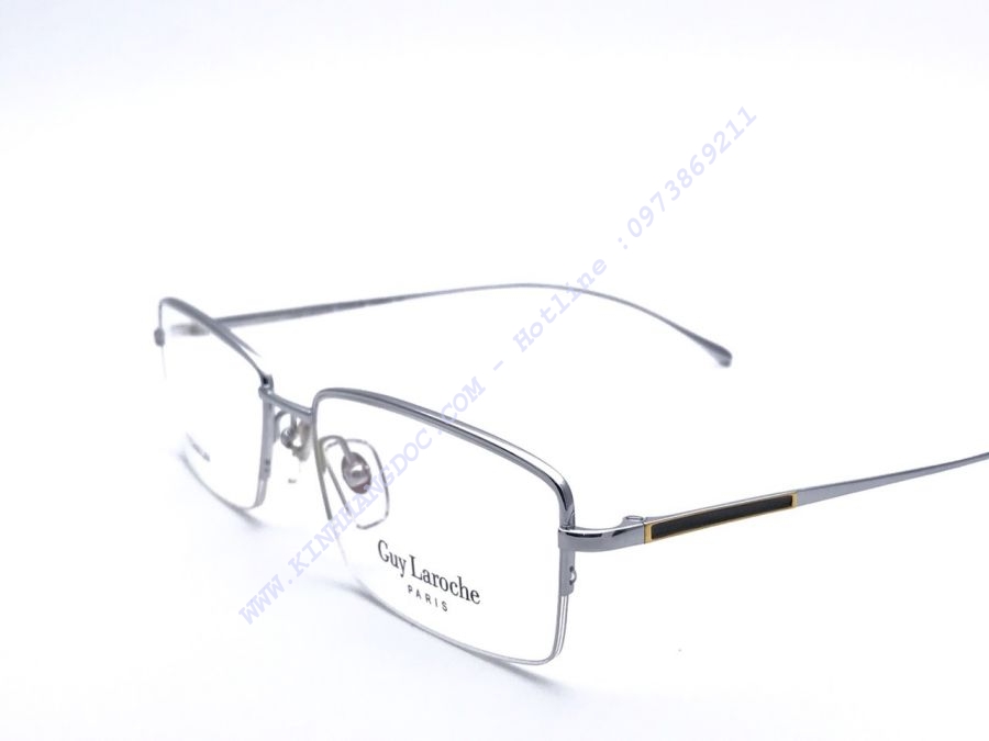 GỌNG KÍNH HÀNG HIỆU GUY LAROCHE  PARIS - Guy Laroche Titanium France GL5020 SILVER