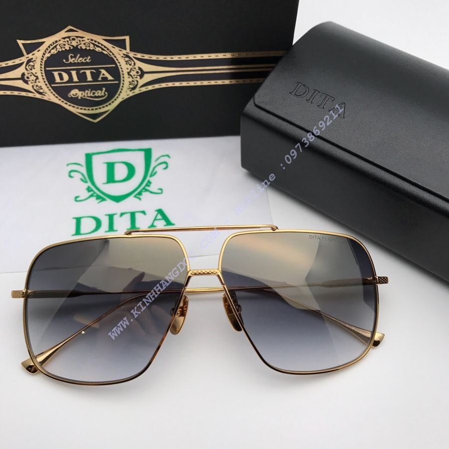 KÍNH MẮT NAM DITA FLIGHT 005 GOLD MIRROR