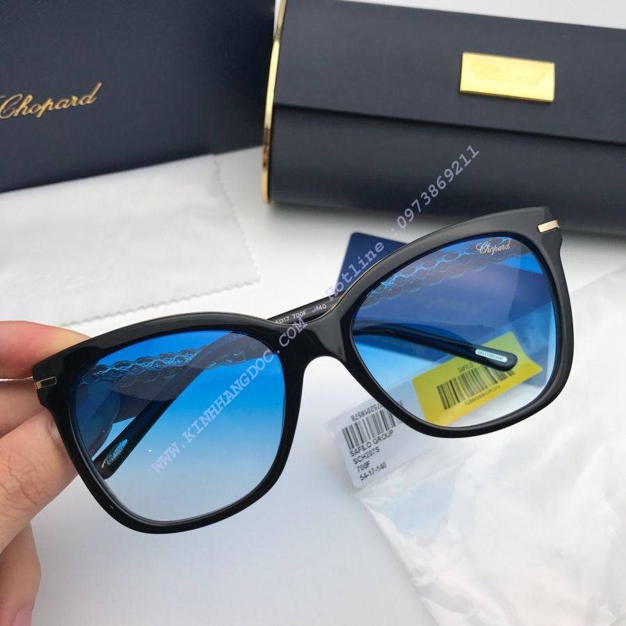 KÍNH THỜI TRANG NỮ CHOPARD CAO CẤP - CHOPARD SCH207S BLUE LENS