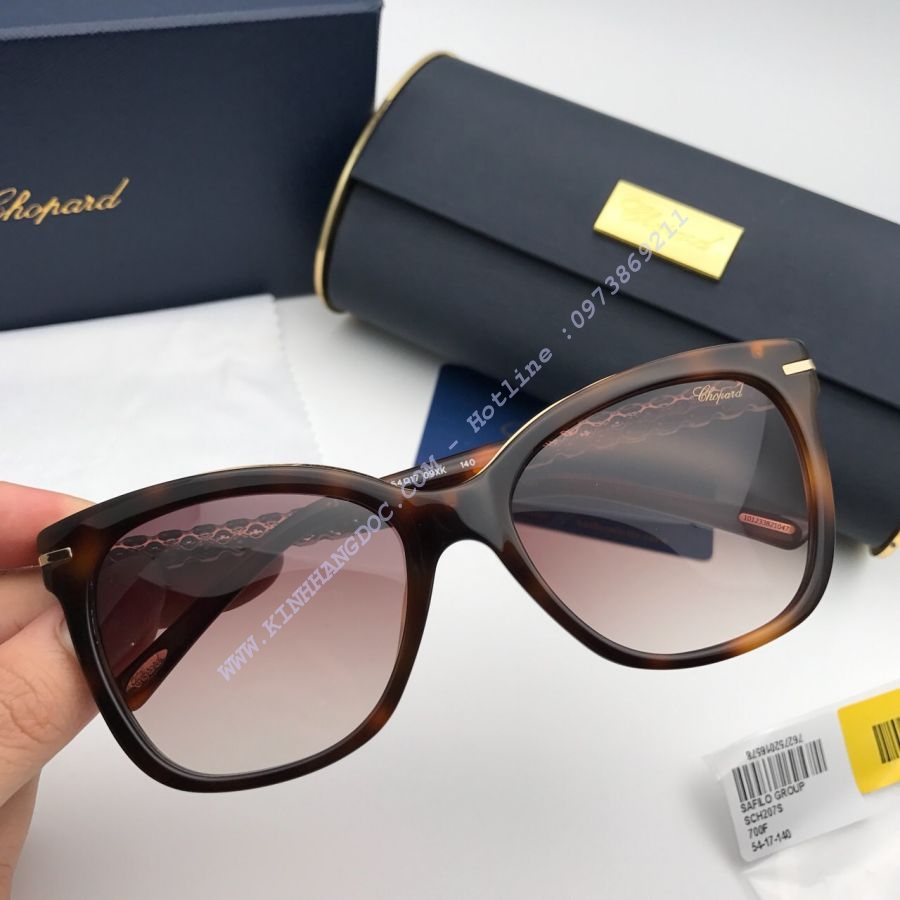 KÍNH THỜI TRANG NỮ CHOPARD CAO CẤP - CHOPARD SCH207S BROWN GOLD