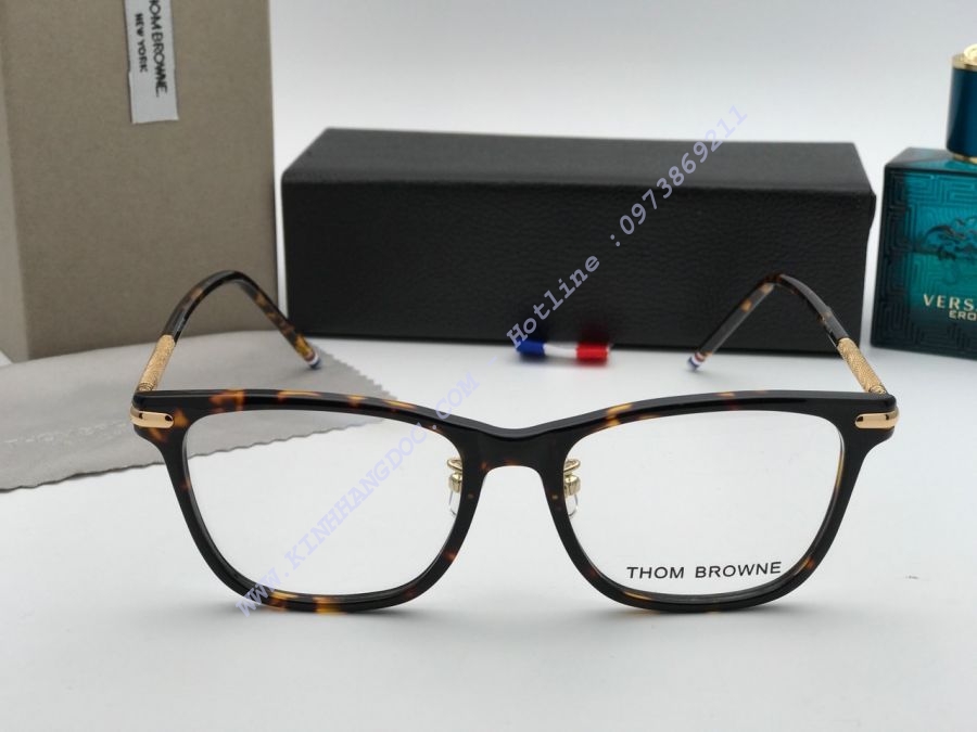 GỌNG KÍNH CẬN THOM BROWNE CAO CẤP - THOM BROWNE TB488F BROWN