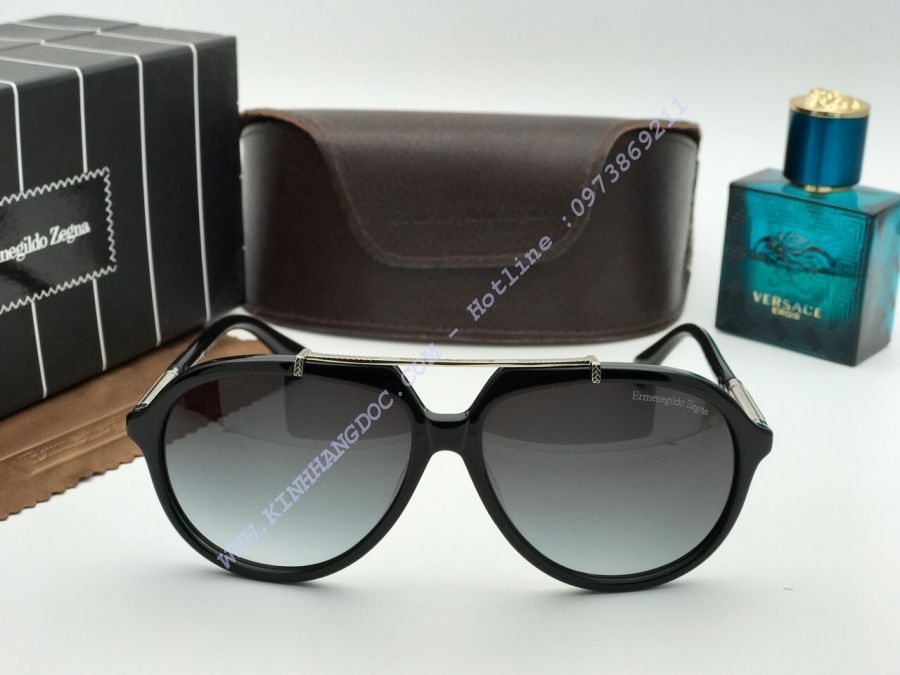 KÍNH MẮT NAM CAO CẤP - Emenegildo Zegna EZ5926 Black Silver