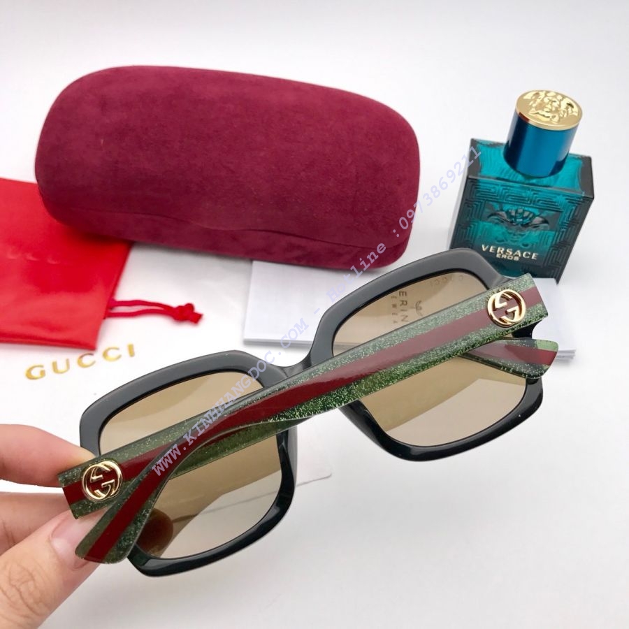 KÍNH MẮT NỮ GUCCI SIÊU CẤP COLLECTION 2018 - GUCCI GG0036/S DARK