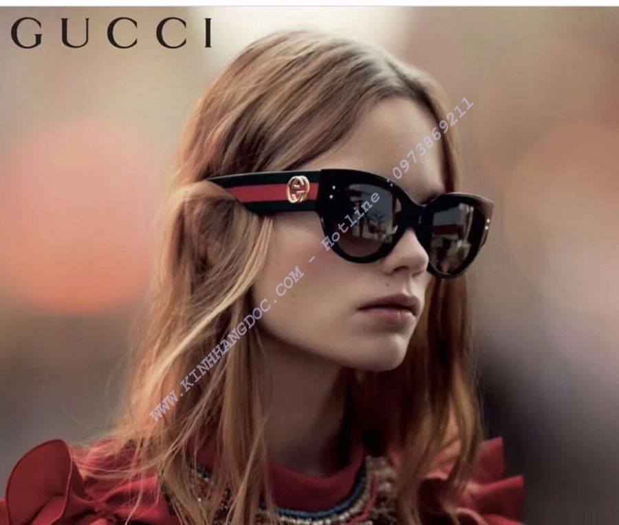 KÍNH MẮT NỮ GUCCI SIÊU CẤP COLLECTION 2018 - GUCCI GG3864/S BLACK