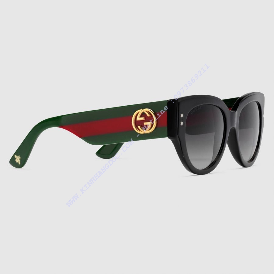 KÍNH MẮT NỮ GUCCI SIÊU CẤP COLLECTION 2018 - GUCCI GG3864/S BLACK