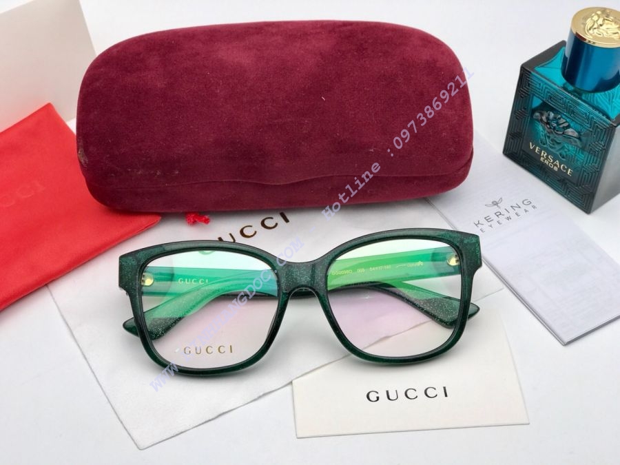 GỌNG KÍNH CẬN GUCCI SIÊU CẤP 2017 - GUCCI GG0036/S GREEN