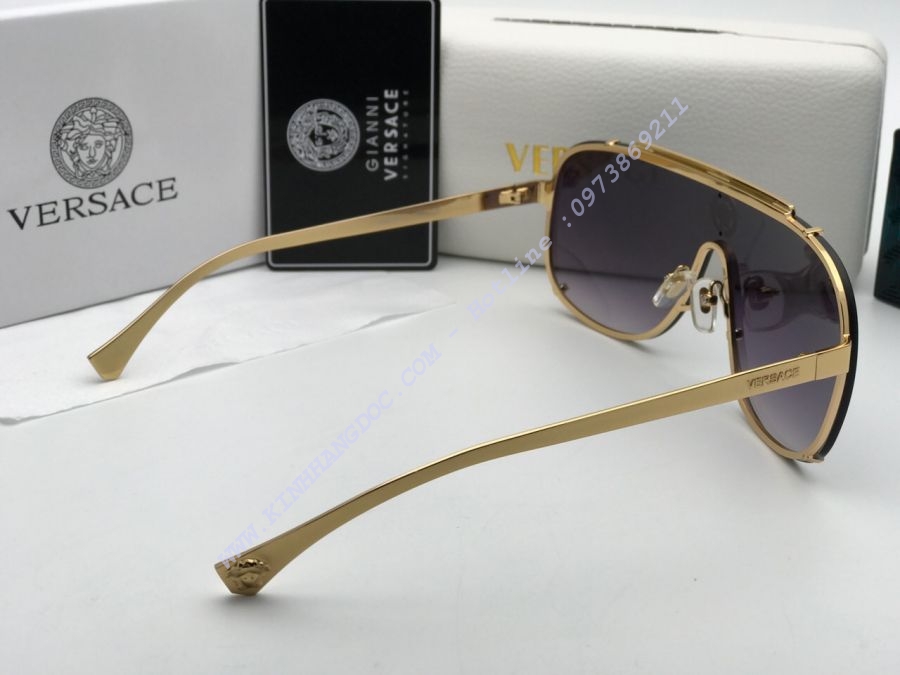 KÍNH MẮT CAO CẤP VERSACE UNISEX VE2612 BLACK GOLD