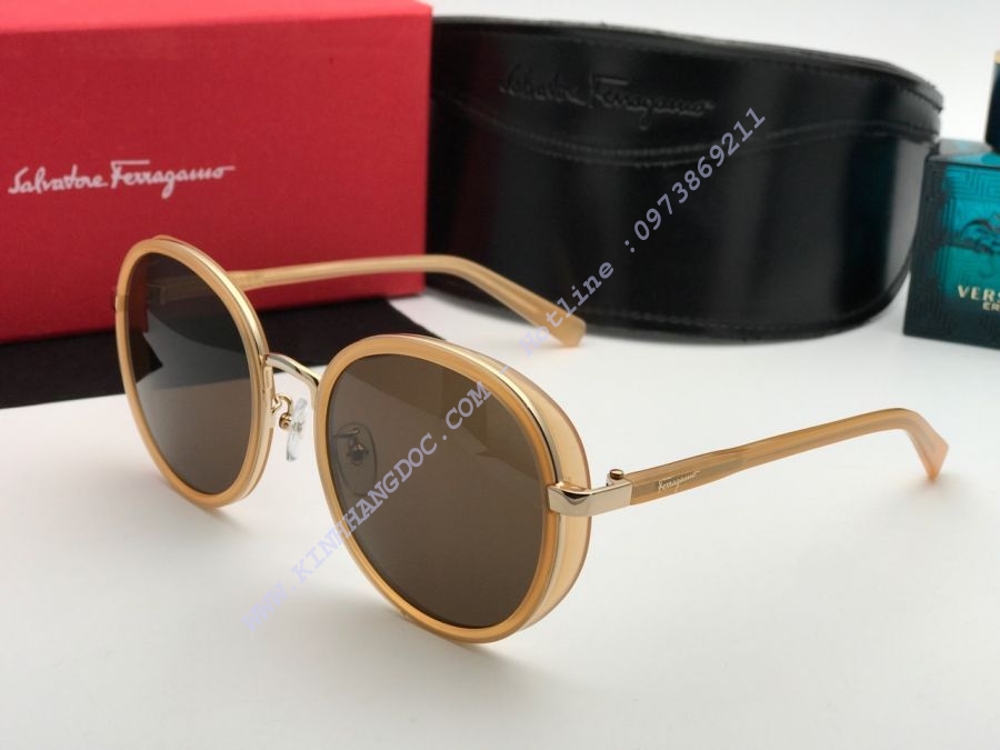 KÍNH MẮT NỮ CAO CẤP SALVATORE FERRAGAMOR SF847SK GEL BROWN