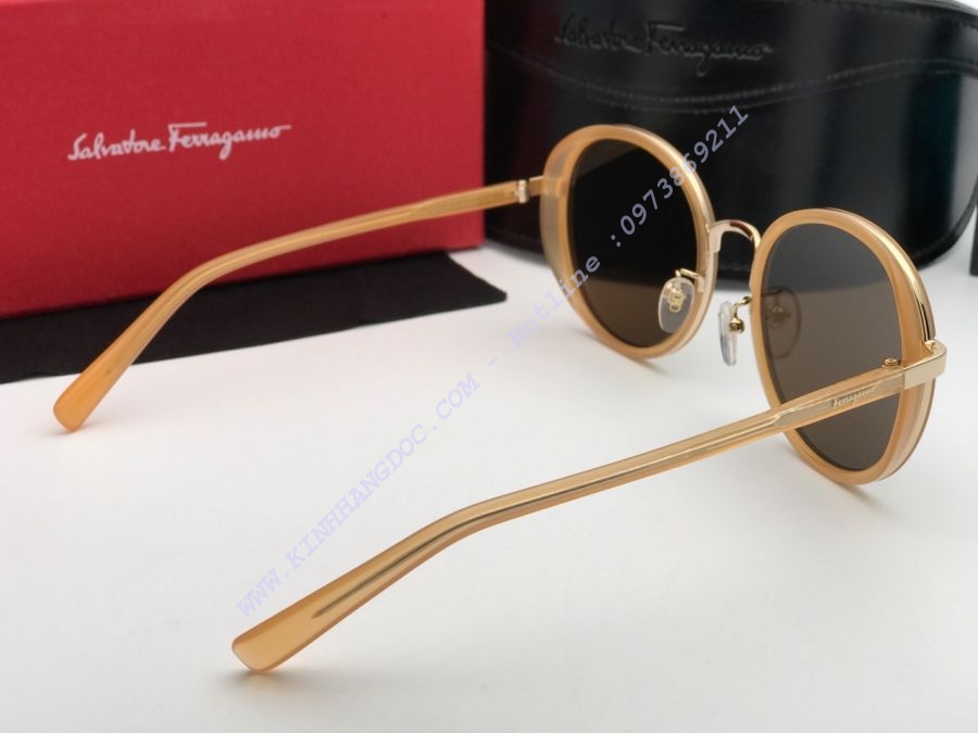 KÍNH MẮT NỮ CAO CẤP SALVATORE FERRAGAMOR SF847SK GEL BROWN