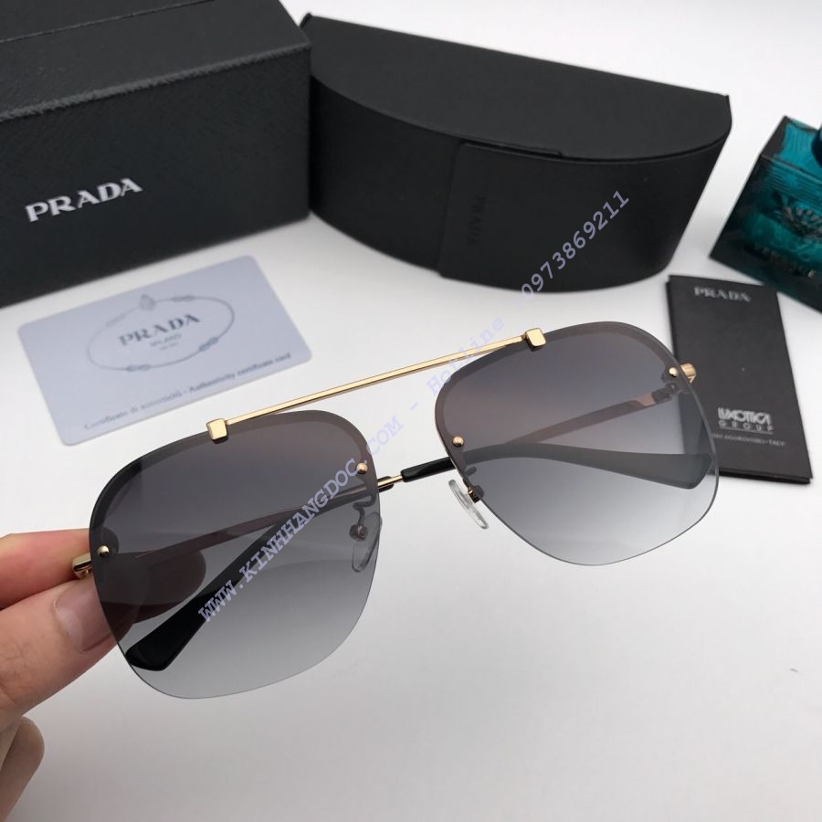 KÍNH MẮT PRADA CAO CẤP - PRADA 2017    SPR08S GOLD BLACK