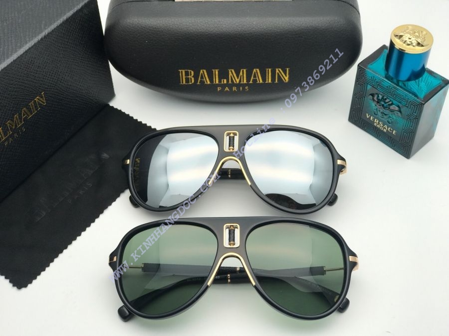 KÍNH MẮT BALMAIN CAO CẤP - BALMAIN BL4012 SILVER BLACK