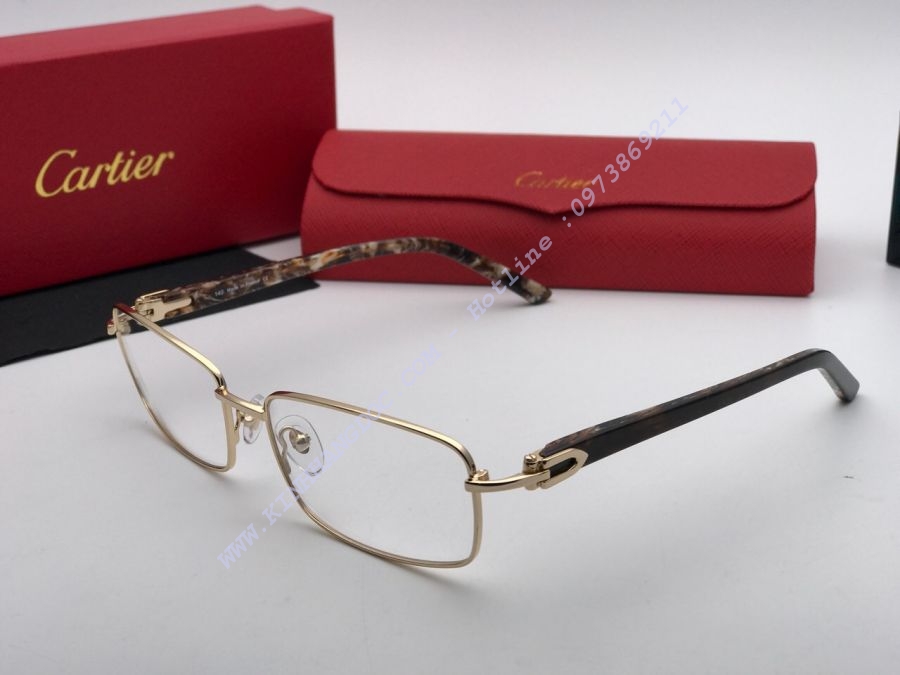 GỌNG KÍNH CARTIER CAO CẤP - CARTIER T3645655 GOLD