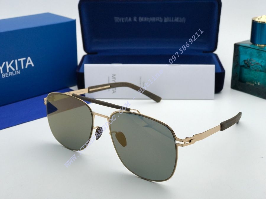 KÍNH MẮT CAO CẤP MYKITA BERLIN - MYKITA & BERNHARD WILLHELM ELON GOLD LENS