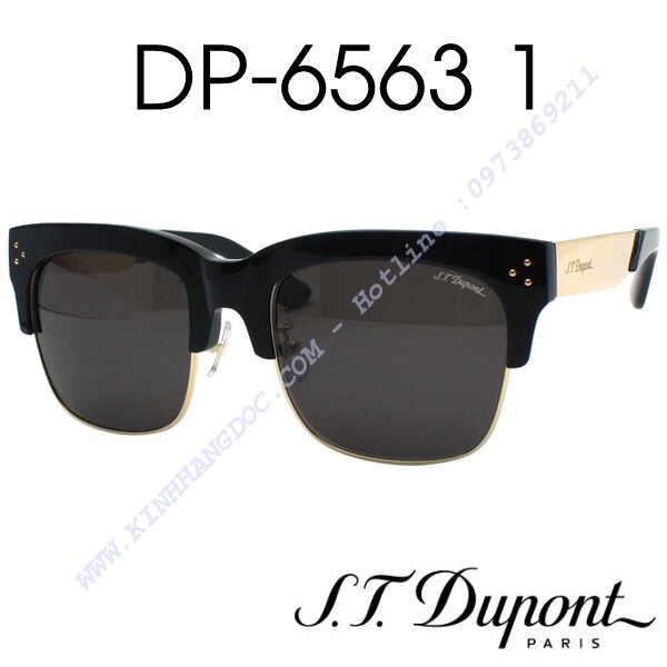 KÍNH MĂT NAM S.T. DUPONT CAO CẤP - DUPONT DP6563 BLACK