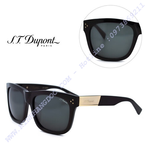 KÍNH MĂT NAM S.T. DUPONT CAO CẤP - DUPONT DP6568 BLACK