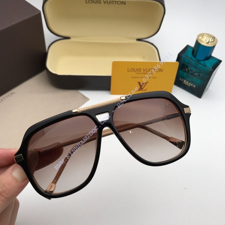 KÍNH MẮT LOUIS VUITTON UNISEX - LOUIS VUITTON Z5878 BROWN