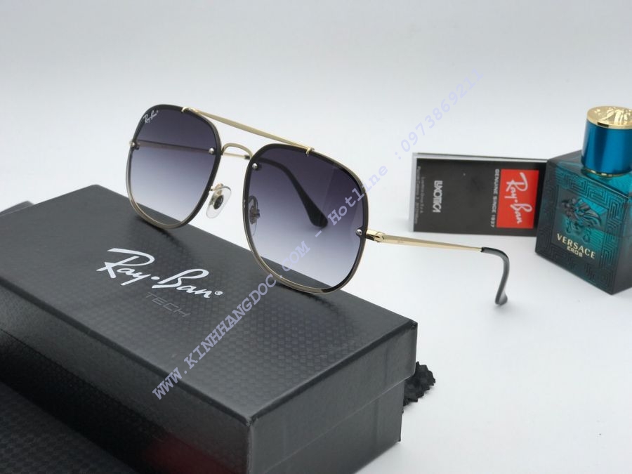 KÍNH MẮT NAM RAYBAN SQUARE ORB3583 GREY LENS