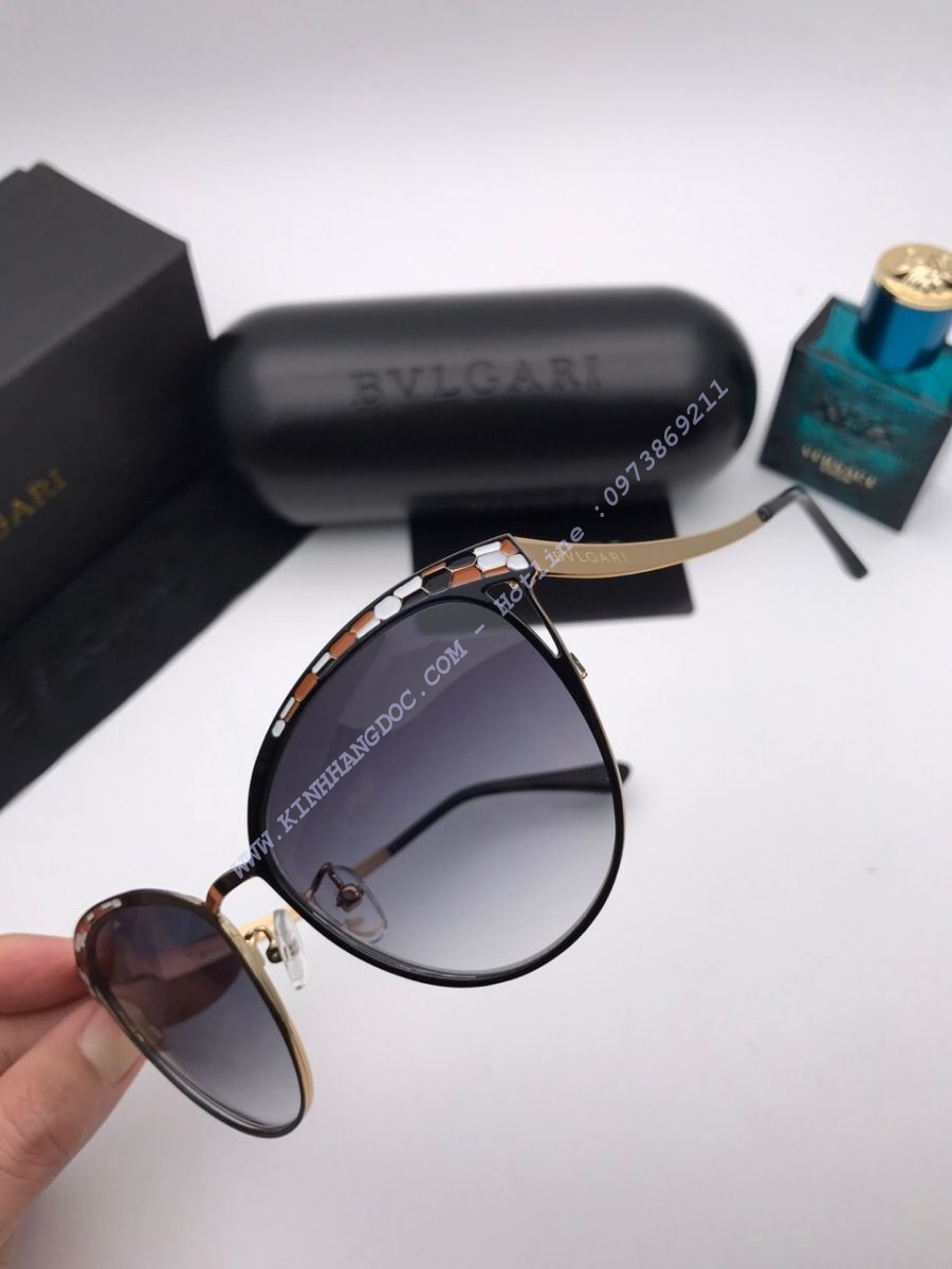 KÍNH MẮT NỮ CAO CẤP BVLGARI HOTGIRL 2018 BLACK