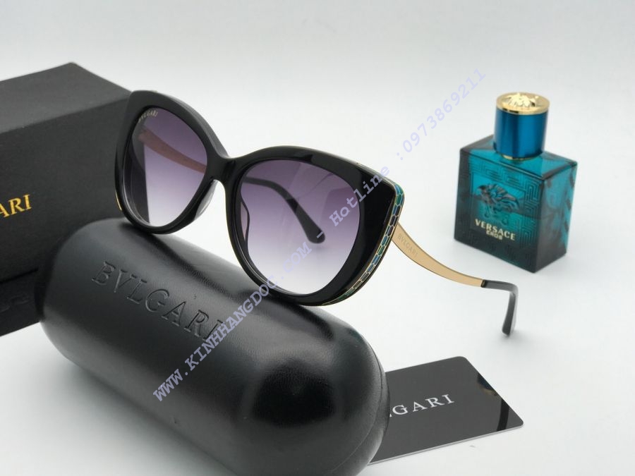 KÍNH MẮT NỮ CAO CẤP BVLGARI HOTGIRL 2018 BLACK VIOLET