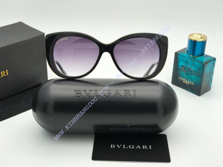 KÍNH MẮT NỮ CAO CẤP BVLGARI HOTGIRL 2018 BLACK VIOLET