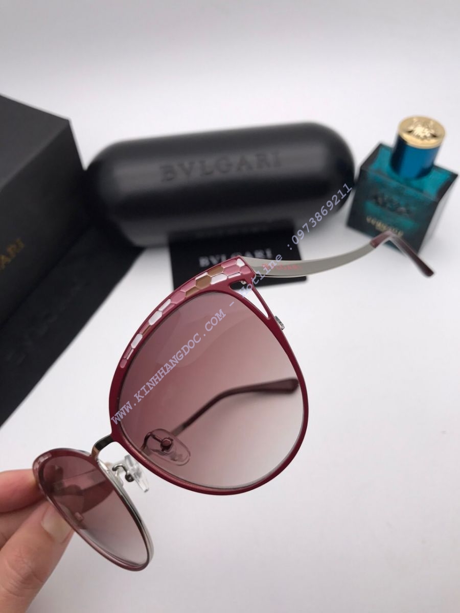 KÍNH MẮT NỮ CAO CẤP BVLGARI HOTGIRL 2018 PINK