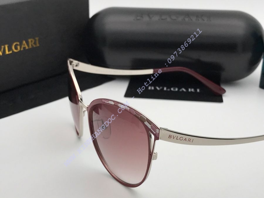 KÍNH MẮT NỮ CAO CẤP BVLGARI HOTGIRL 2018 PINK