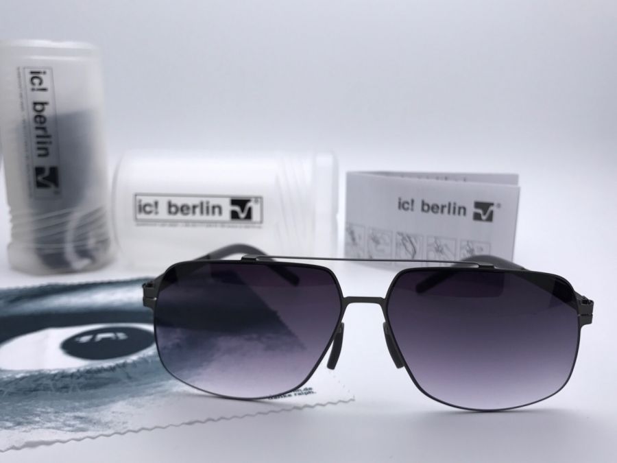 KÍNH MẮT NAM CAO CẤP IC! BERLIN ACHILLE GUN METAL - MADE IN GERMANY ( THE ORIGINAL BY IC! BERLIN )
