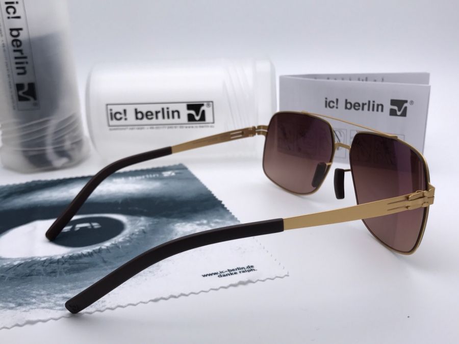 KÍNH MẮT NAM CAO CẤP IC! BERLIN ACHILLE SUN GOLD - MADE IN GERMANY ( THE ORIGINAL BY IC! BERLIN )