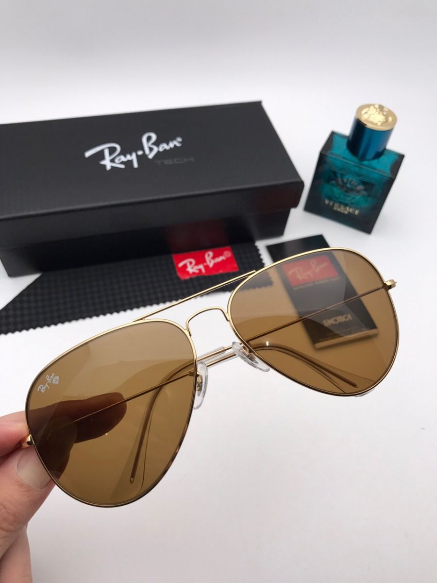 KÍNH MẮT RAYBAN AVIATOR RB3026 001/33 BROWN LENS