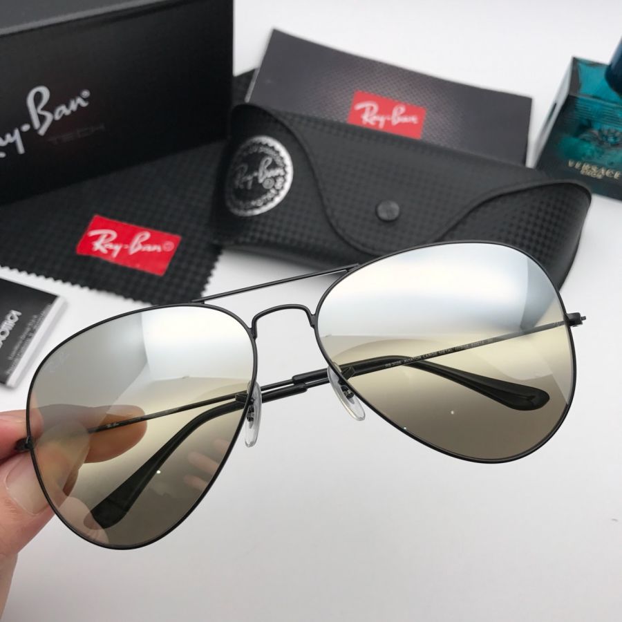 KÍNH MẮT RAYBAN AVIATOR RB3026 002/18 YELLOW LENS ( Mắt đường băng 2 màu kích sáng )