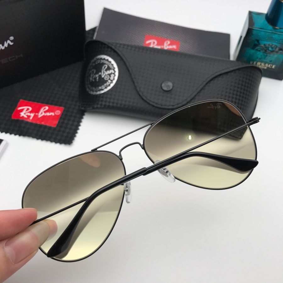KÍNH MẮT RAYBAN AVIATOR RB3026 002/18 YELLOW LENS ( Mắt đường băng 2 màu kích sáng )