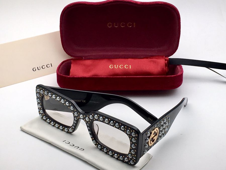 KÍNH MẮT NỮ CAO CẤP - GUCCI GG0146S BLACK WHITE