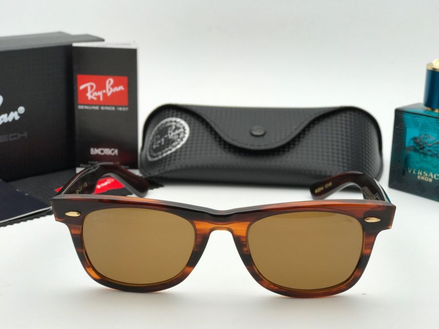 KÍNH MẮT RAYBAN ATLANTA 1996 U.S OLYMPIC SERIES  BROWN WAYFARER BROWN