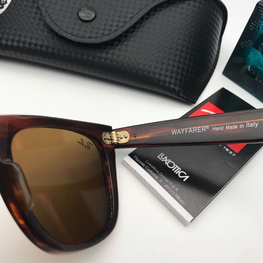 KÍNH MẮT RAYBAN WAYFARER OLYMPIC RB2140 BROWN