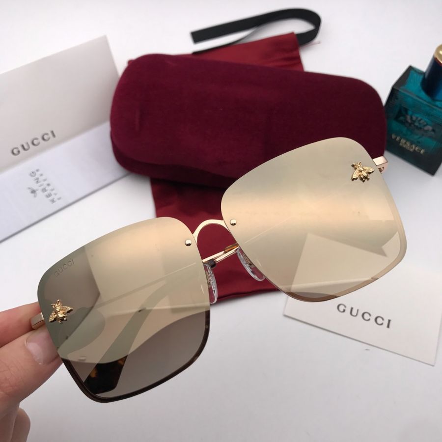 KÍNH MẮT NỮ CAO CẤP GUCCI 2018 - GUCCI GG2200 GOLD MIRROR