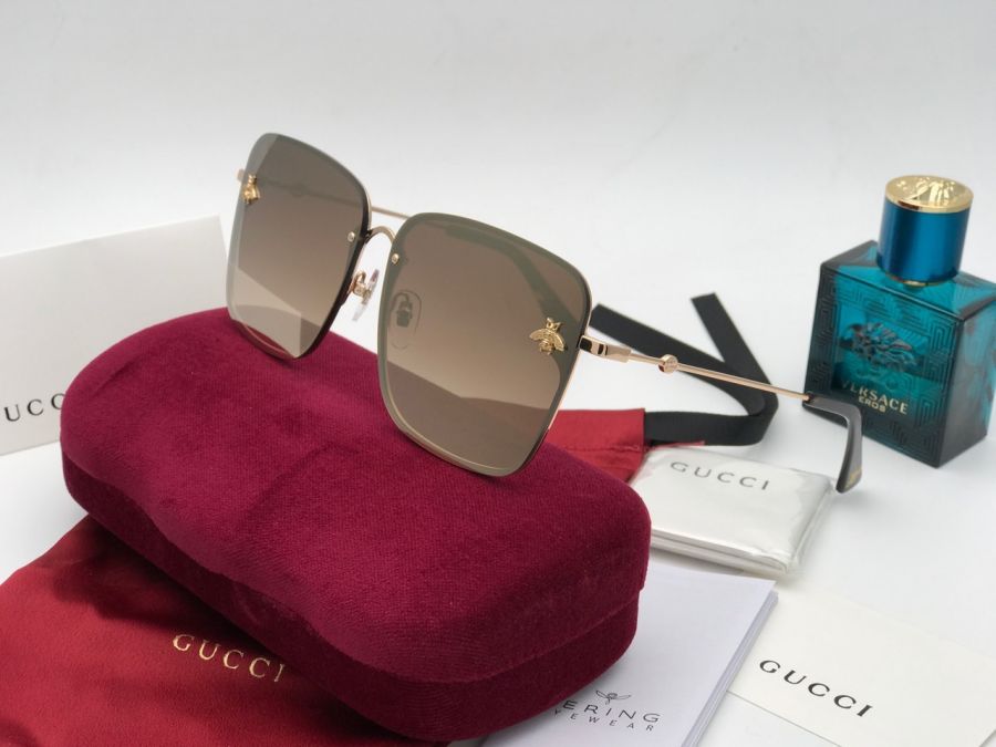 KÍNH MẮT NỮ CAO CẤP GUCCI 2018 - GUCCI GG2200 GOLD MIRROR