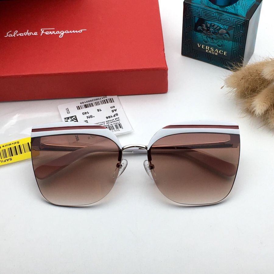 KÍNH MẮT NỮ CAO CẤP SALVATORE FERRAGAMOR SF166 NÂU TRÀ