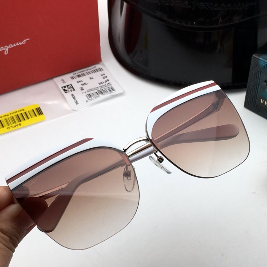 KÍNH MẮT NỮ CAO CẤP SALVATORE FERRAGAMOR SF166 NÂU TRÀ