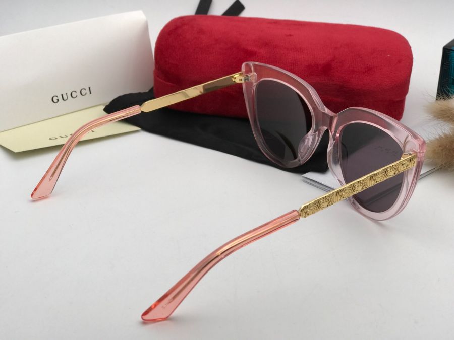 KÍNH MẮT NỮ GUCCI CAO CẤP 2018 - GUCCI CAT'S EYE GG0218 HỒNG