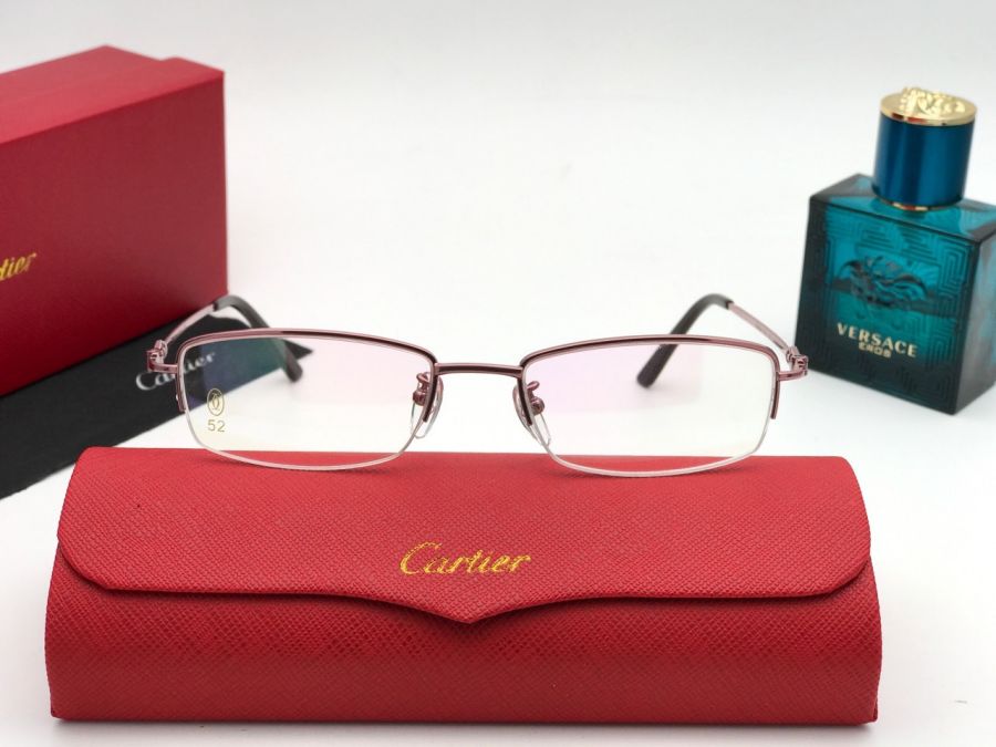 GỌNG KÍNH CẬN CARTIER TITAMIUM PURPLE 23KGP - CARTIER T8200664